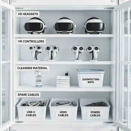Venue storage cabinet
